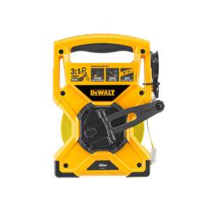 DEWALT 30m fiberglass measuring tape with 3:1 fast rewind - Tool