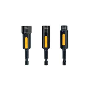 DEWALT Extreme Mágneses csavarbehajtó készlet, 3 darabos, 8mm, 10mm, 13mm - Dewalt