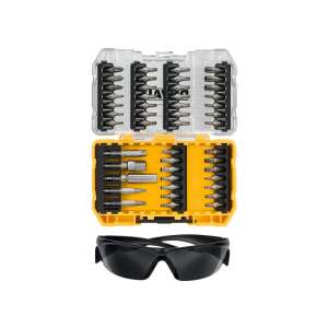 DEWALT Bithegy készlet 47 részes + Védőszemüveg 89510396 - Dewalt