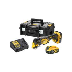 Set de scule multifuncționale DEWALT DCS356P2 18V cu 2 baterii de 5Ah și încărcător - Dewalt Scule multifuncționale
