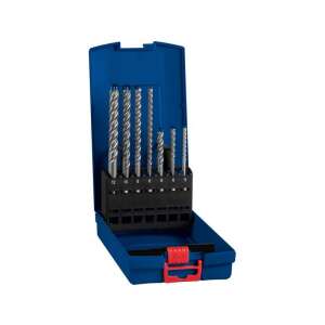 Set de burghie de ciocan Bosch EXPERT 7X SDS-Plus, 7 piese, 4 muchii, pentru găurire în beton - Bosch Burghie