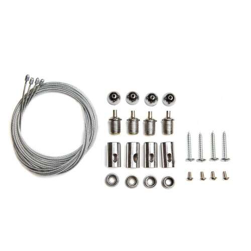 Asalite LED Panel Függesztő Drót Szett, 4 darabos, 60x60cm