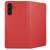 Back view of red Samsung A05S Smart Case book cover