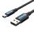 Vention COMBF USB 2.0 A és Mini-B kábel, 1 méter, fekete
