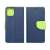 Samsung Galaxy S24 Ultra phone case, blue and lime green, front and back view