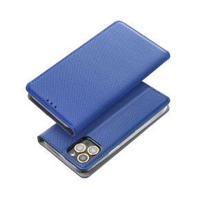 Blue Samsung A15 wallet case with card slots - Electronic