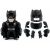Jada Toys Batman figura eltávolítható páncéllal, elöl