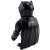 Jada Toys Batman Metalfigs Páncélos Batman hátulnézet, 15 cm, világító szemek