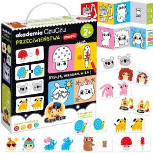 CzuCzu Academy Gegensätze Lernpuzzle Spiel für Kleinkinder 2+ - CzuCzu