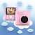 Pink LAMAX InstaKid1 instant camera with thermal printer, kids camera, instant photo camera, instant camera for kids