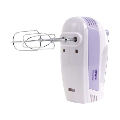Mikser ręczny Vivax HM-400WP, 400 W, 5 prędkości, funkcja Turbo, biały