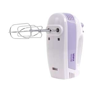 Vivax HM-400WP hand mixer, white and purple, 400W, 5 speeds - Vivax