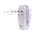 Vivax HM-400WP hand mixer, white and purple, 400W, 5 speeds