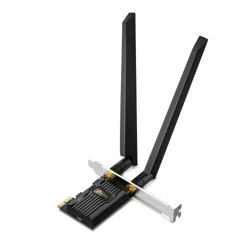 TP-Link Archer TXE72E háromsávos WiFi adapter két antennával