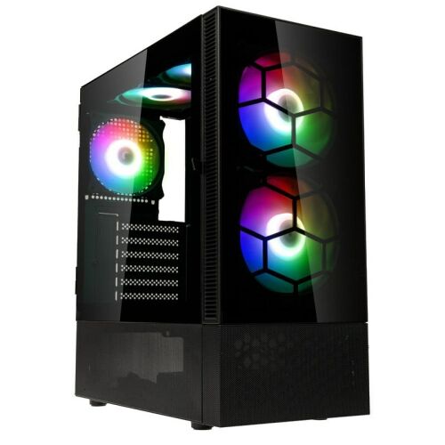 Kolink Observatory MX Glass ARGB PC Case with illuminated fans