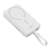 Baseus Magnetic Mini MagSafe Power Bank 10000mAh, бял, изглед под ъгъл