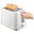 Sencor STS 7200WH white toaster, side view with toast