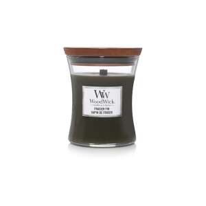 WoodWick Frasier Fir illatgyertya, 275g, fa fedéllel - WoodWick
