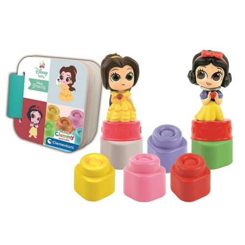 Clementoni Clemmy Disney Hercegnők Építőjáték - 6 Kocka 142110267 - Babajáték
