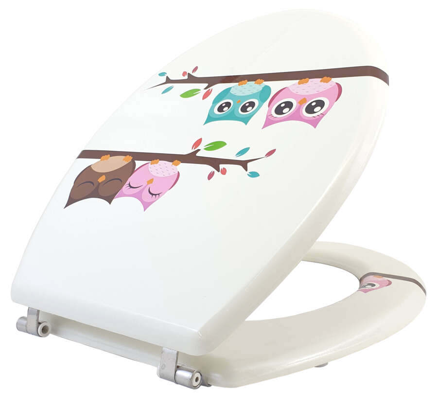 Bath Duck Bagoly WC Ülőke - MDF