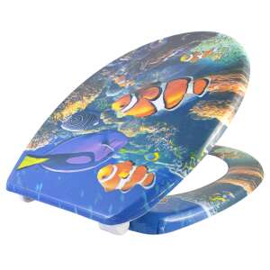 Bath Duck WC Ülőke - Tengeri Világ - Kék