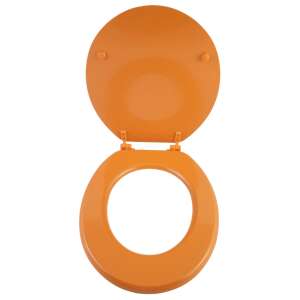 Bath Duck MDF WC ülőke műanyag zsanérokkal #narancs
