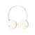 Bezdrôtové slúchadlá JVC HA-S36W v bielej farbe, pohľad spredu
