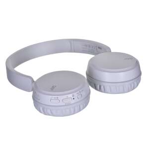 JVC HA-S36W Wireless-Kopfhörer in Weiß, schräge Ansicht - JVC