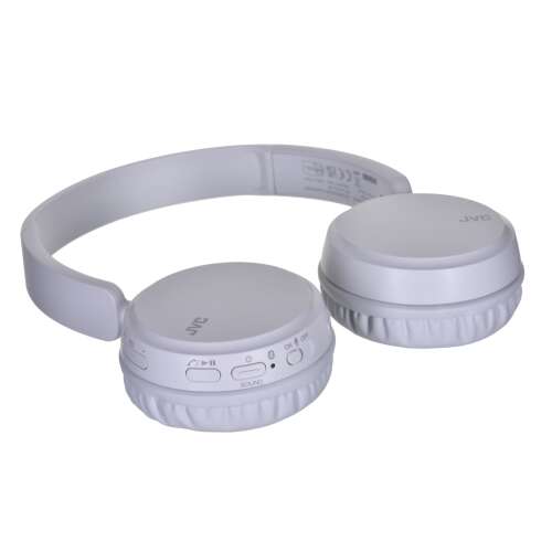 JVC HA-S36W Wireless-Kopfhörer in Weiß, schräge Ansicht