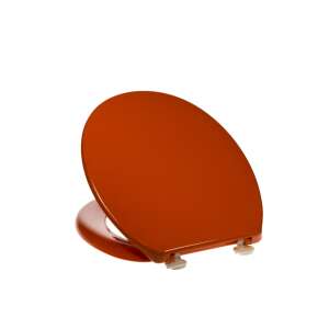 Bath Duck narancssárga duroplaszt WC ülőke műanyag zsanérokkal - WC ülőke