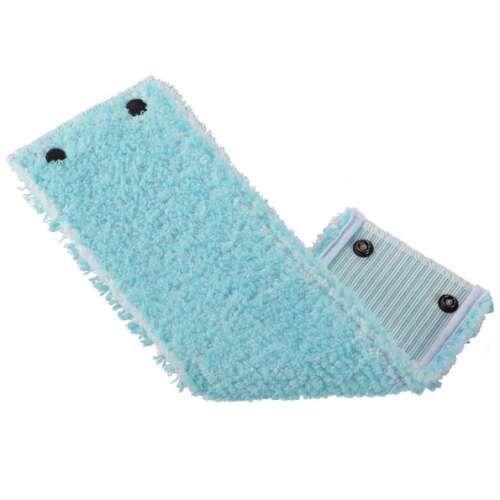Leifheit Clean Twist Extra Soft XL nakładka do mopa w kolorze niebieskim, do czyszczenia delikatnych podłóg, takich jak parkiet, laminat i korek