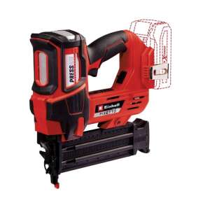 Einhell Fixetto 18/50 N Akku-Nagelschießer, rot und schwarz, mit hervorgehobenem Akkufach - Multifunktionswerkzeug-Zubehör