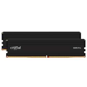 Crucial DDR5 Pro 96GB (2x48GB) RAM-Kit, schwarz, 5600MHz - Arbeitsspeicher