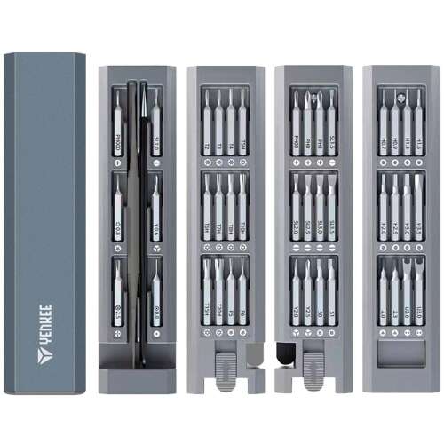 Set de șurubelnițe Yenkee YPT 02, 42 de bucăți, toate bițele