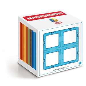Set de construcție magnetică Magformers Super Square cu 12 piese - Jocuri de constructie - Lego