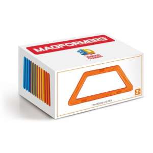Set de construcție magnetică Magformers Trapezoid 12 piese - Jocuri de constructie - Lego