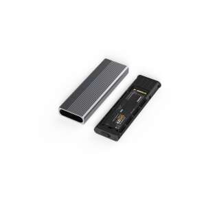 nBase Külső M.2 NVMe SSD Tok - Szürke
