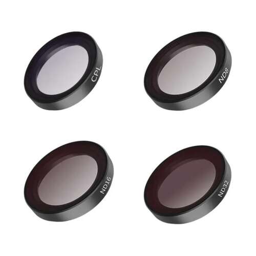 Telesin Insta360 GO3 lens filter kit, 4 filters: CPL, ND8, ND16, ND32