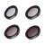 Telesin Insta360 GO3 lens filter kit, 4 filters: CPL, ND8, ND16, ND32