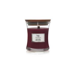 WoodWick Black Cherry 275g illatgyertya fa fedéllel - WoodWick