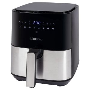 Clatronic FR 3782 H Air Fryer, 5L capacity, black and silver - Clatronic