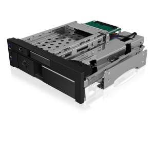 ICY BOX IB-173SSK 2.5"/3.5" -> 5.25" Mobile Rack (USB 3.0/SATA - SAS) 91196380 