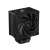 DeepCool AK500S DIGITAL CPU cooler, black, angled view