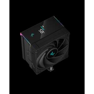 Hladnjak procesora DeepCool AK500S DIGITAL, crni, pogled pod kutom - DeepCool