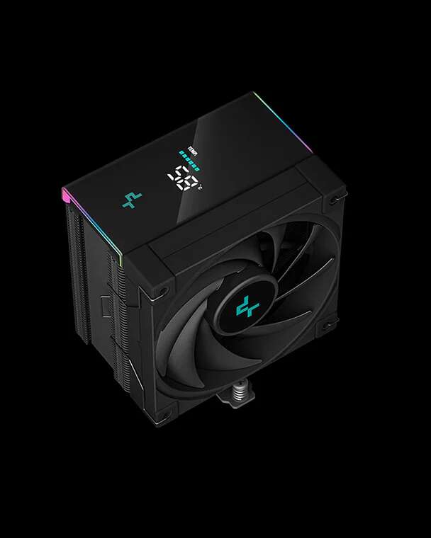 DeepCool AK500S DIGITAL CPU Hűtő - Fekete