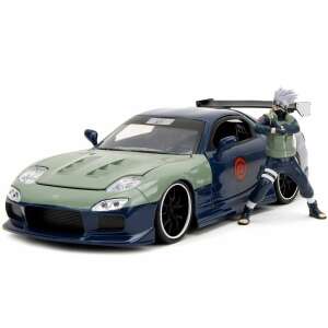 Jada Toys Naruto Shippuden Kakashi Hatake 1993 Mazda RX-7 Diecast Car with Figure - Kids's play car