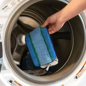 Bona OxyPower Mikrofaser-Tiefentfernungspad für Mehrflächenböden, 500 Mal waschbar - Moppkopf