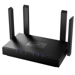 Cudy AX3000 Wi-Fi 6 Router ferde nézet - Cudy
