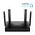 Cudy WR3000 AX3000 Dual-Band Gigabit Mesh Router, black, front view, Wi-Fi 6 compatible
