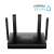 Cudy WR3000 AX3000 Dual-Band Gigabit Mesh Router, negru, vedere din față, 4 antene